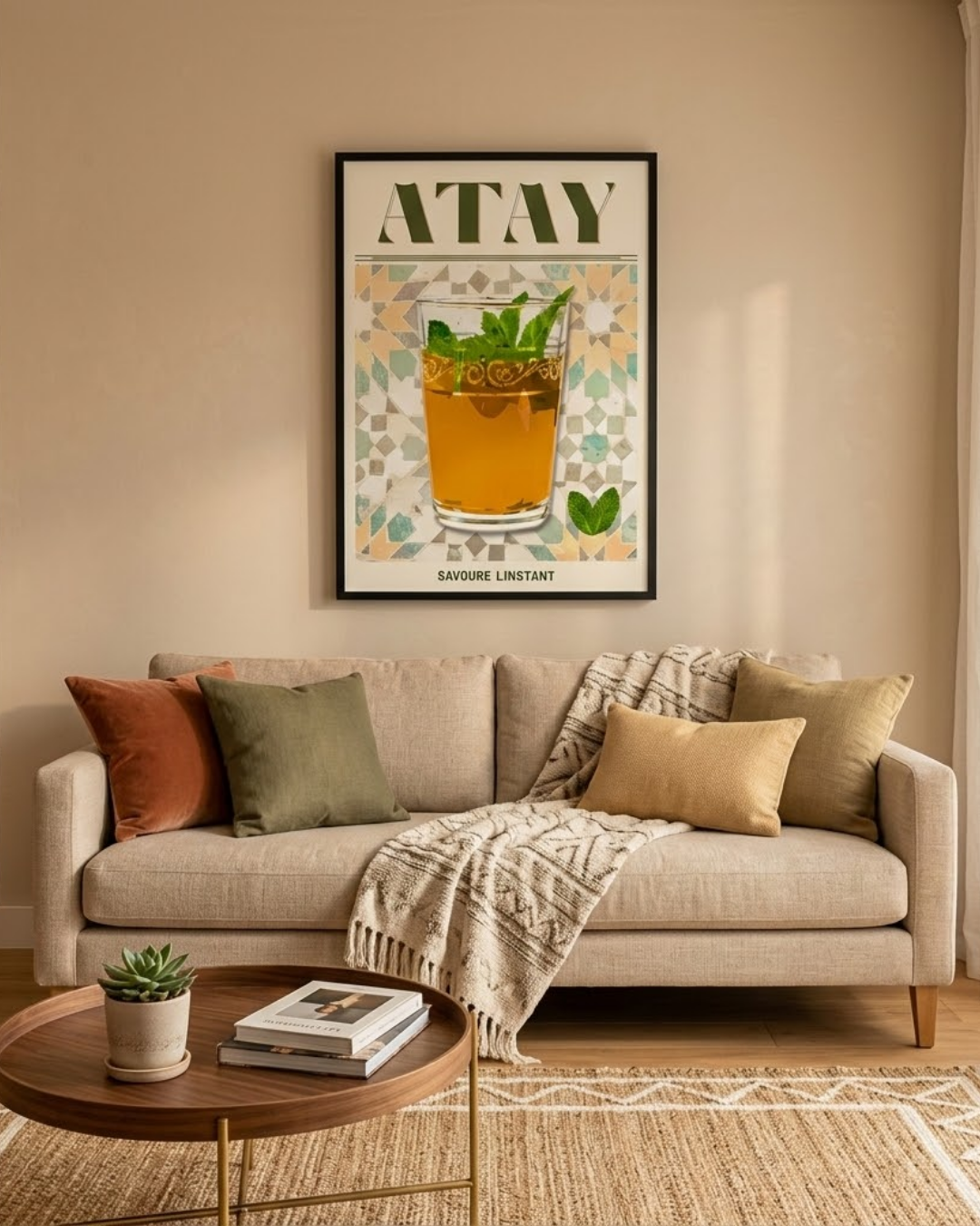 Toile Atay — L’Art de Recevoir