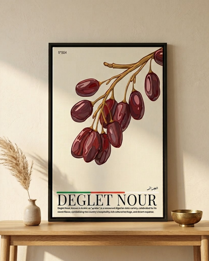 Toile Deglet Nour — La Reine des Dattes