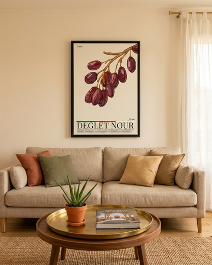 Toile Deglet Nour — La Reine des Dattes