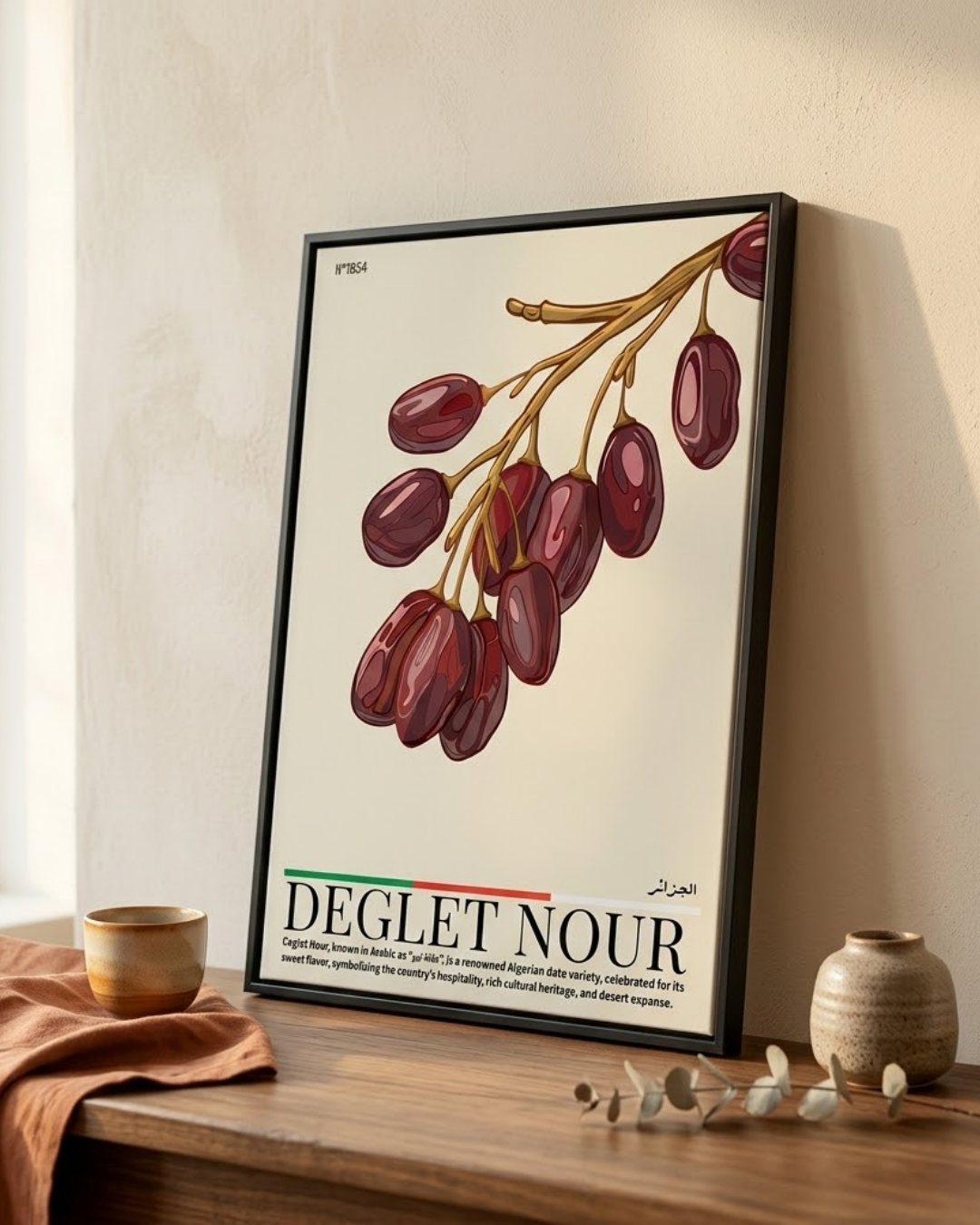 Toile Deglet Nour — La Reine des Dattes