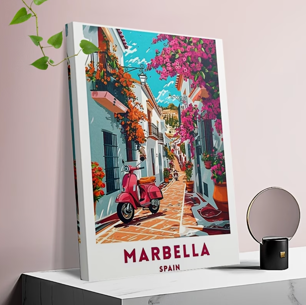 Toile Marbella