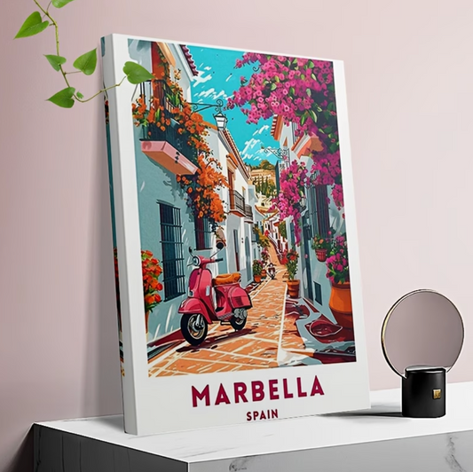 Toile Marbella