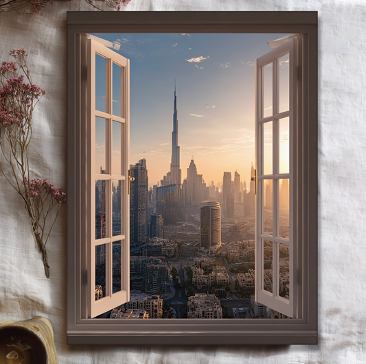 Toile Horizon de Dubaï